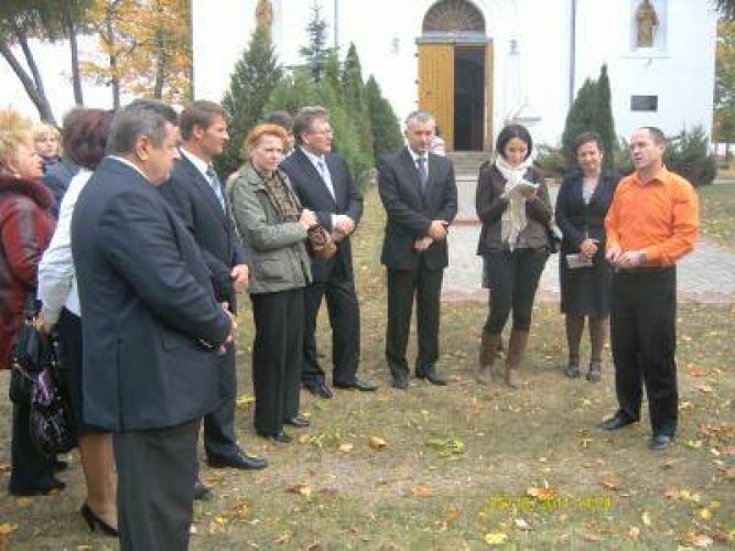 Выездное заседание коллегии аппарата Уполномоченного по делам религий и национальностей в г.Кобрине Брестской области 5 октября 2011 г. - фото 8