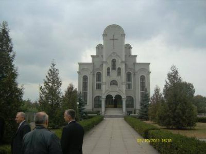 Выездное заседание коллегии аппарата Уполномоченного по делам религий и национальностей в г.Кобрине Брестской области 5 октября 2011 г. - фото 10