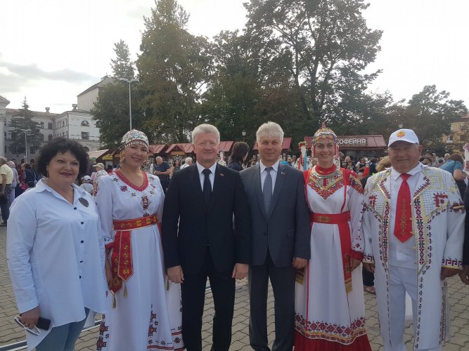 ТОРЖЕСТВЕННОЕ ОТКРЫТИЕ XIV РЕСПУБЛИКАНСКОГО ФЕСТИВАЛЯ НАЦИОНАЛЬНЫХ КУЛЬТУР 9 сентября 2023 г. - фото 17